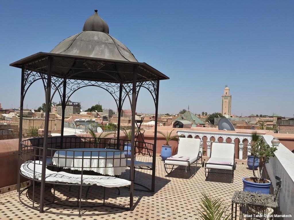 Hotel Riad Tahar Oasis Marrakesch Exterior foto